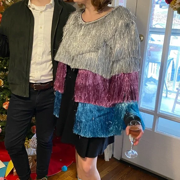 Nasty Gal tinsel jacket - Picture 5 of 5